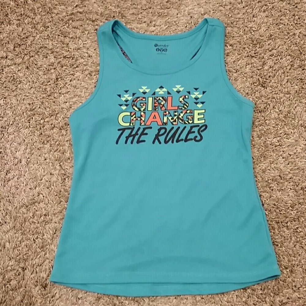 Girls Mambo athletic tank